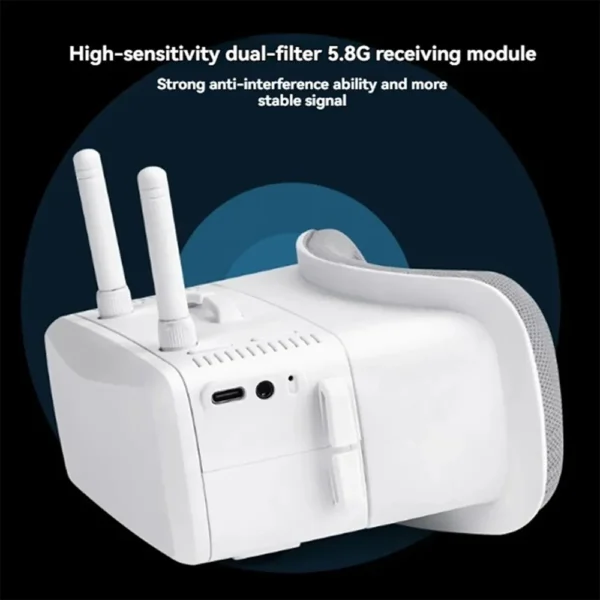 LST VR100 5.8G FPV Goggles Helmet Focus Adjustments With 5.8G 40CH Receiver 3.0 Inch Screen For RC FPV Racing Drone Micro Whoop