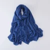 70*180CM Modal Hijab Modal Double Needle Wide Band Hijab Scarf, Soft Muslim Head Wrap Shawl for Women -Breathable Stretchy Cover