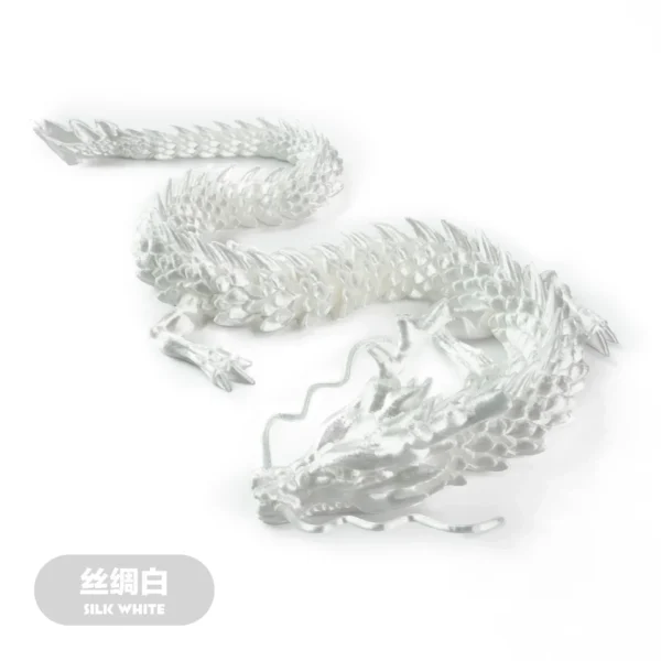 30cm 3D Printed Conjoined Dragon – Flexible Articulated Dragon Ornament