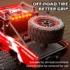 1:14 4WD RC Off-Road Truck – 65KM/H High-Speed Waterproof Remote Control Car with LED Lights