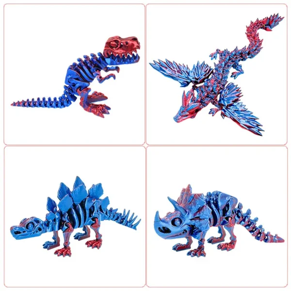 Sc48bb77a6ab94d3b99953e74b6e5bba7g.webp 3D Printed Dragon Toy with Movable Wings – Flexible Articulated Dragon