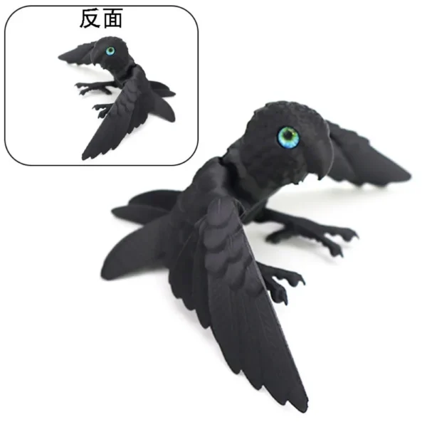 Sc828e2b0a95647cdafae614ffe2ab9f1y.webp 3D Printed Parrot Toy – Flexible Articulated Bird with Moveable Joints