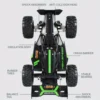 15KM/H RC Racing Car 1:18 – 2.4GHz Remote Control Drift Car for Kids