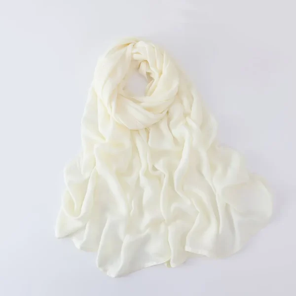 70*180CM Modal Hijab Modal Double Needle Wide Band Hijab Scarf, Soft Muslim Head Wrap Shawl for Women -Breathable Stretchy Cover