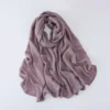 70*180CM Modal Hijab Modal Double Needle Wide Band Hijab Scarf, Soft Muslim Head Wrap Shawl for Women -Breathable Stretchy Cover