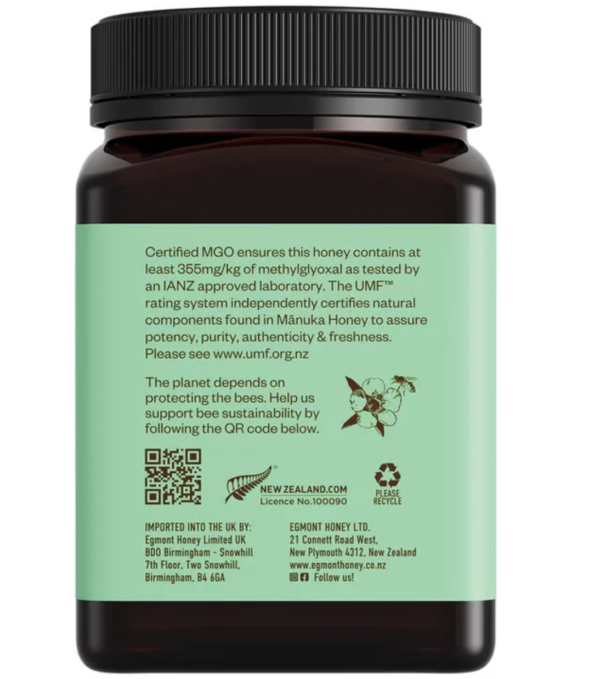 Screenshot 2026-09-13 at 20.49.11 Egmont Manuka Honey MGO 355+ 1kg | Premium New Zealand Manuka Honey