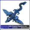 Sd755530fd9fd4522a8bb3585c27b69f5Y.webp 3D Printed Dragon Toy with Movable Wings – Flexible Articulated Dragon