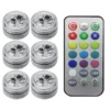 Wireless Adhesive LED Car Interior Ambient Light Remote Control Decor Auto Roof Foot Atmosphere Lamp Bicycle Tail Light