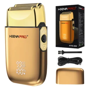 Se5e11583587f43bf813d1d8061e90452l-2.webp HIENA Shaving Machine Men Electric Shaver Hair Clipper Rechargeable Metal Housing Pro Electric Shaver for Men Electric Home