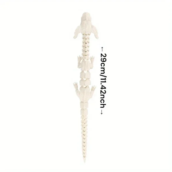 Se65e320daf3e41e9b91d7bb0af890007U.webp 3D Printed Articulated Dog Dragon – Flexible Rotating Joint Figure, Desk Ornament & Gift
