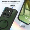 For Motorola Signature 5G XT2603-2 Magsafe Case Shockproof Silicone Bumper Matte Back Cover Hard Case for Moto Signature 5G 2026