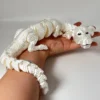 Se9eea63d04274bc3add8a730f49f3ae8K.webp 3D Printed Articulated Dog Dragon – Flexible Rotating Joint Figure, Desk Ornament & Gift