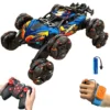 2.4GHz 8-Wheel RC Stunt Car – Off-Road Rock Crawler with Gesture Control, Spray, Lights & Music