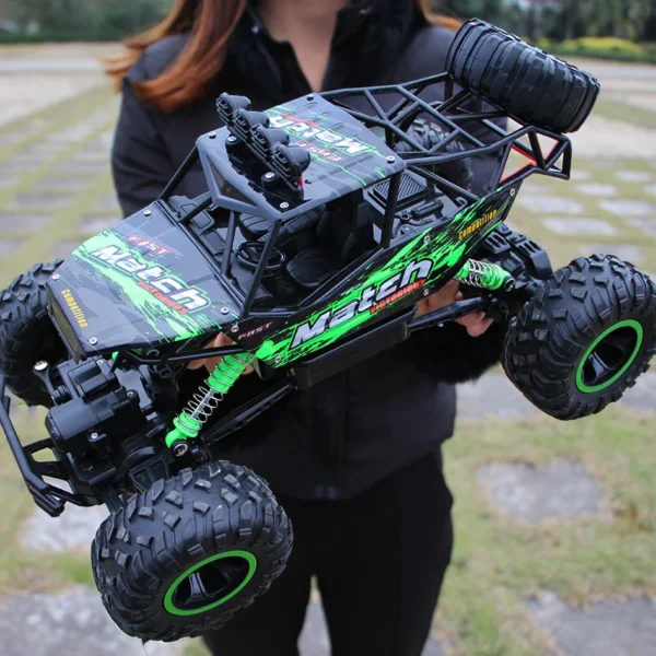 1:12 / 1:16 4WD RC Off-Road Buggy – 2.4GHz Remote Control Truck with LED Lights for Kids