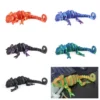 See90f2fdf513408b8ec26f68c18d741el.webp 3D Printed Chameleon Dragon Toy – Flexible Multi-Joint Articulated Figure