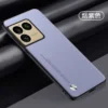 Sf1bd80b856264664950c3e2f5b3bc5d8C.webp For Sony Xperia 1 VIII Plain Pu Leather Phone Case for Sony Xperia 1 VIII Matte Bumper Shockproof Silicone Protection Cover