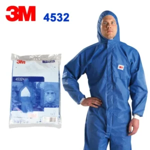 Sff83abb5f7e9479e8e9d3e84112d3324W.webp 3M 4532+ Protective Coverall Anti-Radiation Anti-Dust Work Anti-Chemical Suit Spray Paint Anti-Static Laboratory Clothes Type5/6