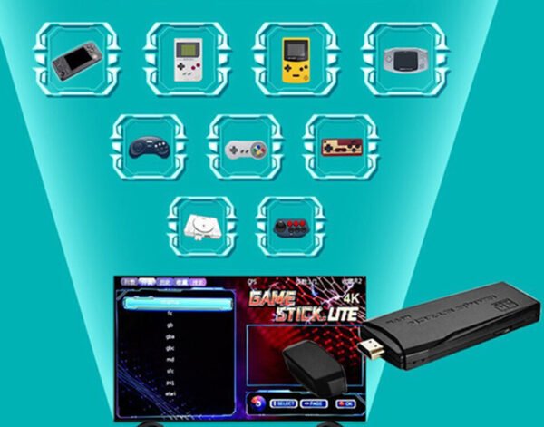 a1cc746f-3d2a-4353-ae43-8e3c04a86677.jpg Video Game Console 20000 Retro Games Console Set With 2 Wireless Controller New