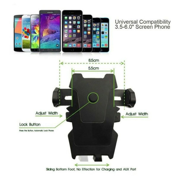 a1dd27f8-c20b-4364-a76c-fee61dc391ec.jpg 360 Rotatable In Car Suction Phone Holder Dashboard Windscreen Universal Mount