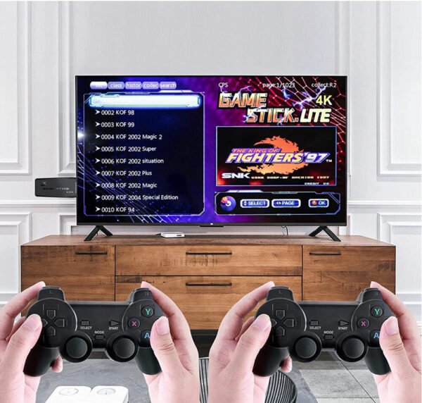 c96915fd-3b4b-44f7-a0b0-046f6c0e3b88.jpg Video Game Console 20000 Retro Games Console Set With 2 Wireless Controller New