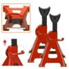 ccc74626-79a2-465c-9342-2919f5dfad4f.jpg 2Pcs Axle Stands FloorJack Heavy Duty Lifting 3 Ton Capacity Stand Car Carava