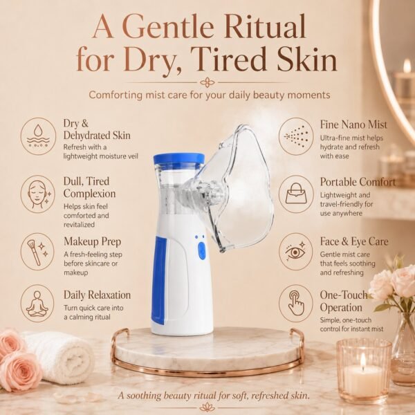 dc40a50a-c02c-4fe0-946a-74989c6f359d.jpg 2026 Portable Facial Steamer Nano-Ion Mist For Moisturizing Eyes & Face, Spa-Quality Hydration Fathers Day Gift