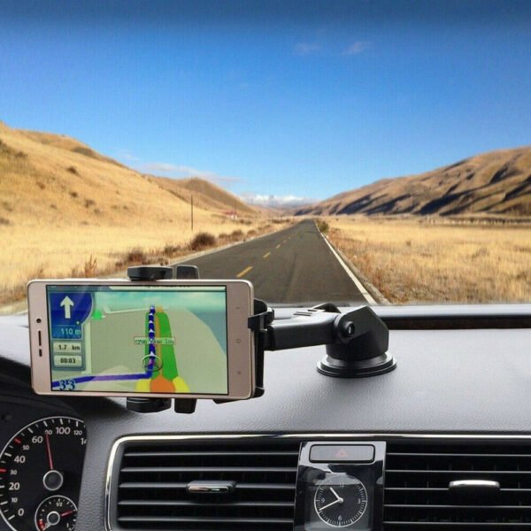 fe0e4e9f-f59f-4143-ad3b-7b6304fce7e9.jpg 360 Rotatable In Car Suction Phone Holder Dashboard Windscreen Universal Mount