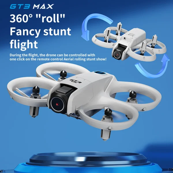 S3488d7958f444e65a4d321c1aea5957c5.webp Hot NEW GT3 Mini Drone 8K HD Dual Camera WIFI FPV Quadcopters With Propeller Guard Beginner RC Toys For Aerial Photography Gifts