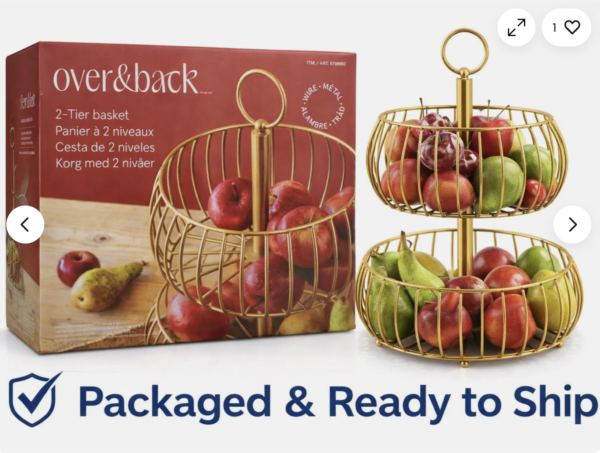 Screenshot 2026-10-04 at 09.38.11 Tier Gold Metal Fruit & Kitchen Storage Basket – Stylish Countertop Organiser