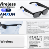 Wireless Headset Sunglasses Packaging Collage LANXUN YJ-02 Wireless Bluetooth Audio Sunglasses – Hands-Free Smart Headset Glasses